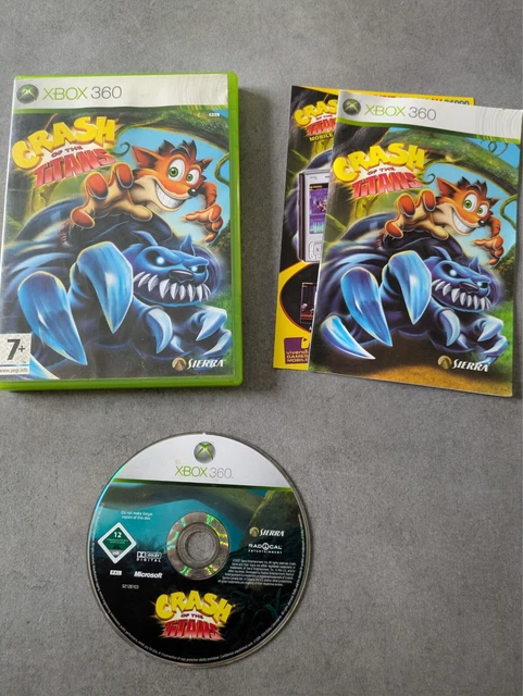 CRASH GENERATION MUTANT sur Microsoft Xbox 360 - Version PAL FR Complet