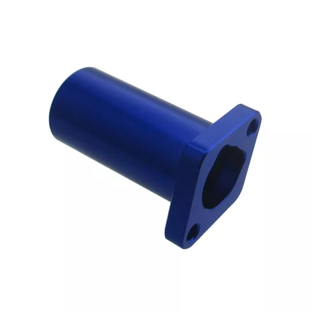 Blue Intake Manifold Inlet For 24mm Flat Slide Mikuni To GX200 Predator 212cc
