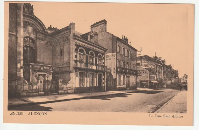 ALENCON - Orne - CPA 61 - Rue St Blaise