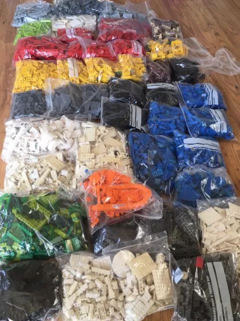 100 Mixed LEGO Bundle Random Parts Pieces Bricks Joblot Starter Set +minifigure