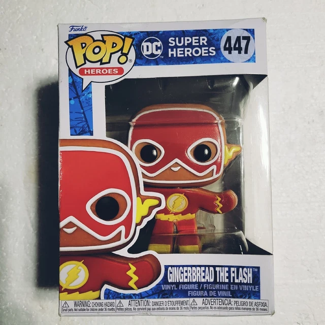 Funko POP! DC Heroes Gingerbread The Flash Vinyl Figure #447