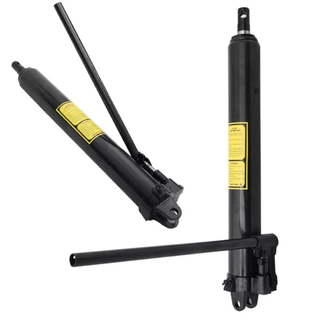 8 Ton Crane Hydraulic Engine Manual Arm Hoist Lift Spare Part Long Ram Jack Shop