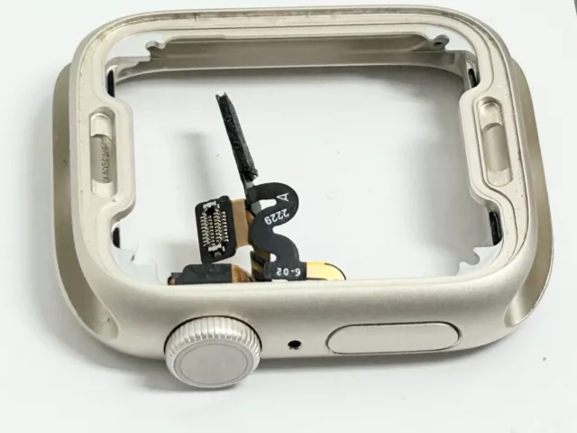 Conjunto de carcasa principal para Apple Watch Series 8 41 mm / carcasa con botón / esfera, etc.