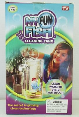 My Fun Fish Cleaning Tank  ~ As Seen On TV ~  Half Gallon Aquarium ~ *NISB*