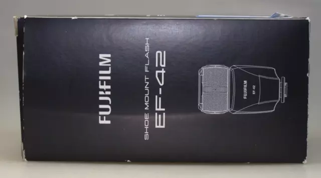 Fujifilm EF-42 Aufsteckblitz • Shoe Mount Flash • Blitzlicht / Blitzgerät