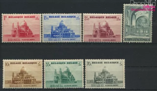 Belgique 471-477 (complète edition) neuf avec gomme originale 1938 ba (9723430