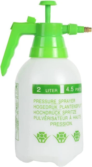 68Oz Garden Pump Sprayer, 2L Hand Pressure Sprayer Bottle, 0.5 Gal Lawn Adjustab