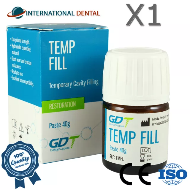 Dental OTC Home Use DSI Temp Tooth Seal Restoration Temporary Cavity  Filling 40g