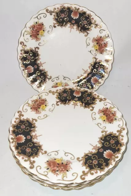 Royal Albert Heritage Fine Bone China Tea Side Plates X6 Imari