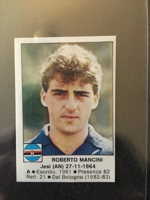 Sticker Gianluca Vialli Rookie #197 – Calciatori 1984/85 – EDIS – Non Collé