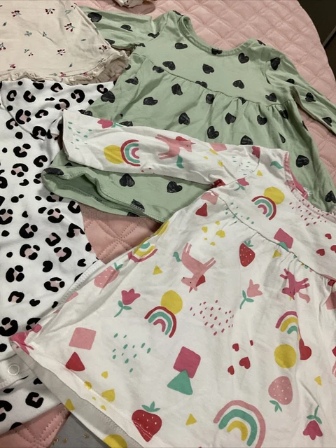Baby girl large clothes bundle size 3-6 months Various brands 7