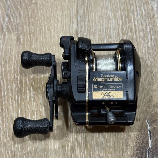 SHIMANO BANTAM MAGNUMLITE 2001SG Plus Baitcasting Reel Japan Used