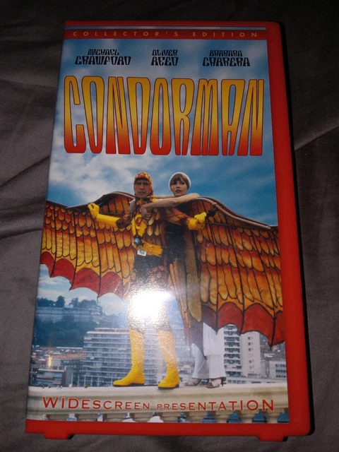 CONDORMAN ANCHOR BAY Vhs Walt Disney 1999 clamshell case Wide-screen ...