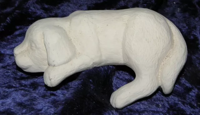 Ceramic Bisque Ready to Paint Shelf Puppy Rex