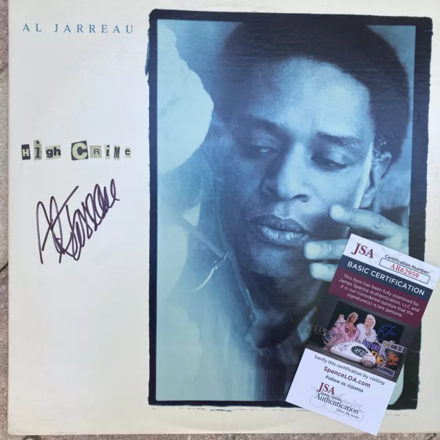 Al Jarreau  Signed Vinyl Record Album Jsa Coa