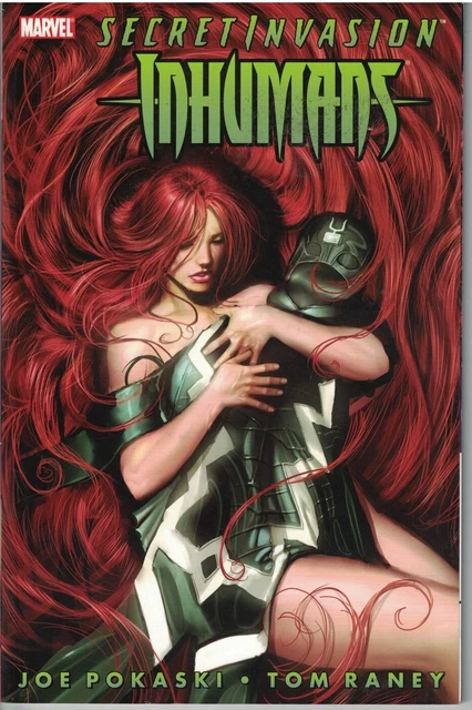 SECRET INVASION INHUMANS TP TPB Joe Pokaski Tom Raney Skrulls Medusa 2009 NEW NM