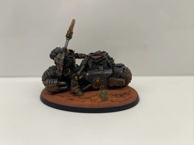 WARHAMMER 40K SPACE Marines Chaplain on Bike primaris on sprue EUR 33,00 - FR