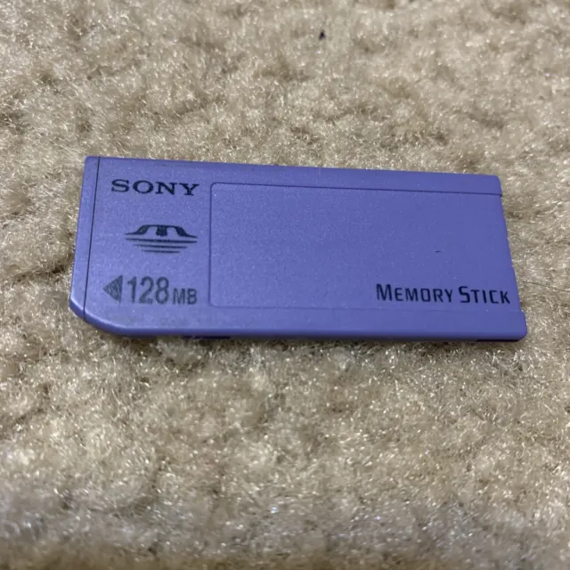 Tarjeta de memoria para cámara Sony Memory Stick 128 MB MSA-128A
