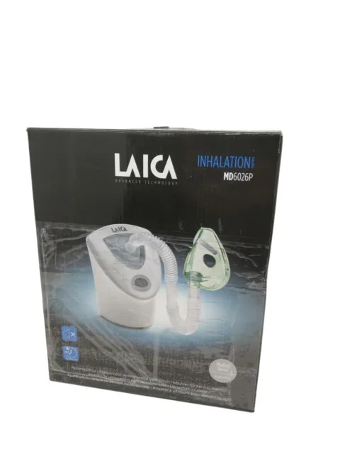 Laica MD6026 Tragbares Ultraschall-Aerosol für Erwachsene und Kinder, Inhalator