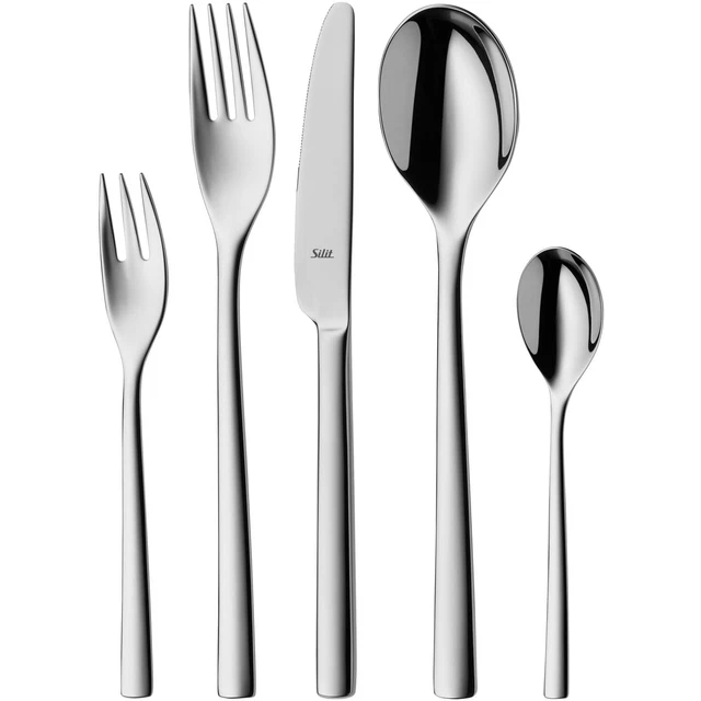 monbento - MB Slim Box - Rosa Moka - Trio Messer - Besteck to go für lunch box MB Original und MB Square mit gabel, löffel und Messer