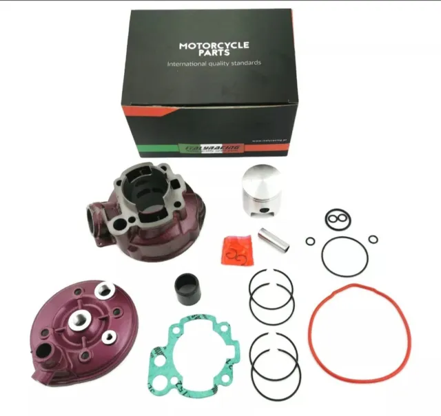 Kit Cilindro 75Cc Gruppo Termico Top Viola Ø 49,5 Racing Motore Minarelli Am6