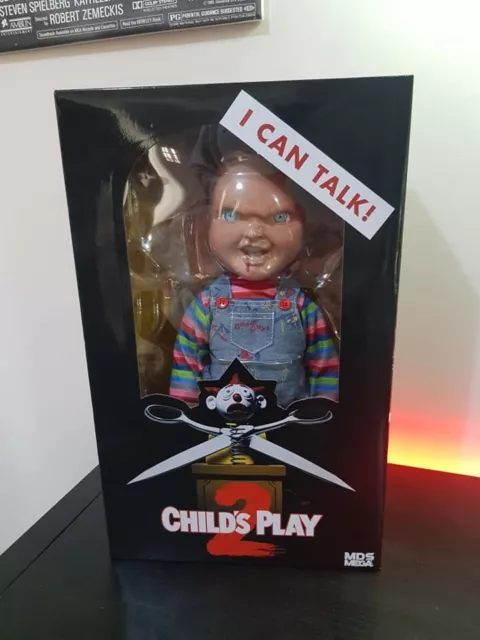 Chucky Doll Talking Child's Play 2 Menacing Mezco - New