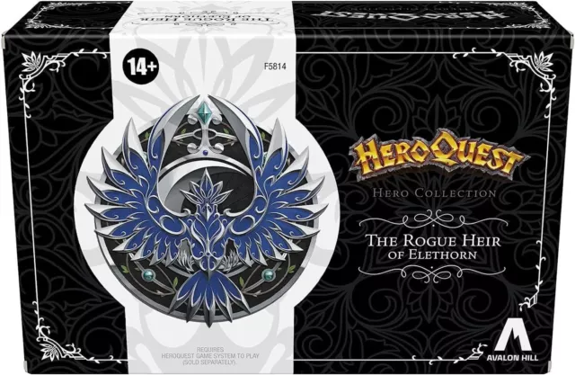 HeroQuest Hero Collection: The Rogue Heir Figures - Epic Adventure