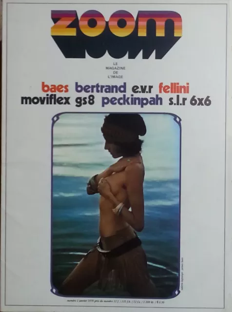 Magazine ZOOM n°1 janvier 1970