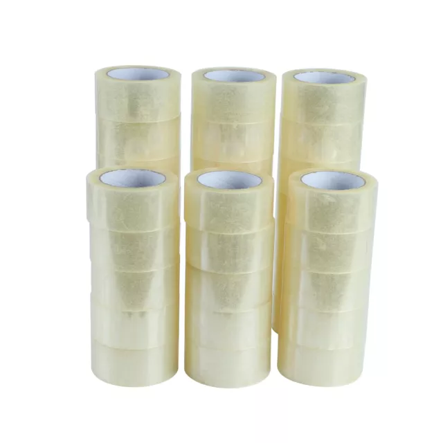 Packing Tape 36 Rolls 1.6 Mil 2" x 110 Yards (330' ft) Box Carton Sealing Clear