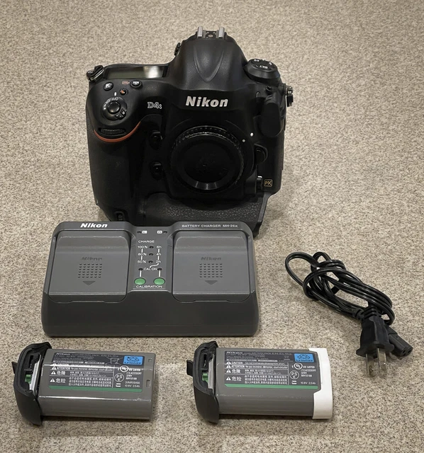 Nikon D4S 16.2 MP Digital SLR Camera - Black (Body Only)