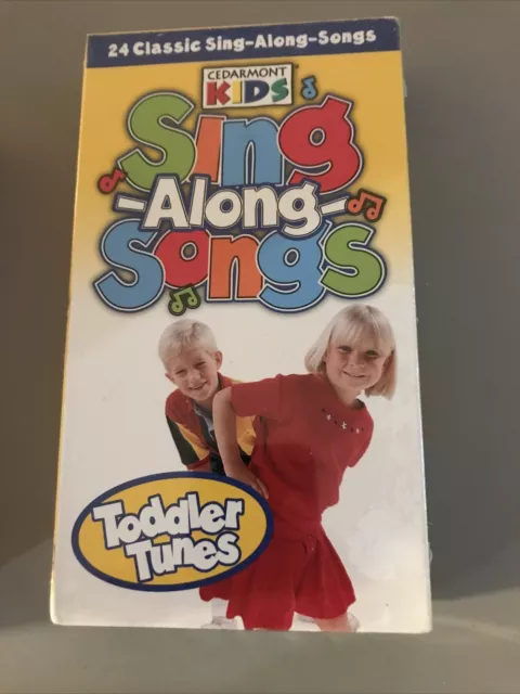 CEDARMONT KIDS SING Along Songs: Toddler Tunes [VHS] NEW RARE £15.90 ...