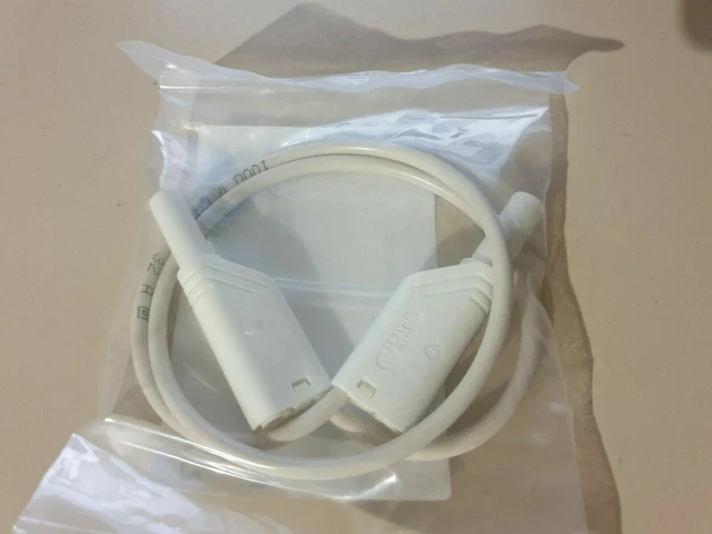 Cordon de mesure de sécurité Stäubli SLK410-E/N/SIL [Banane mâle 4 mm - Banane