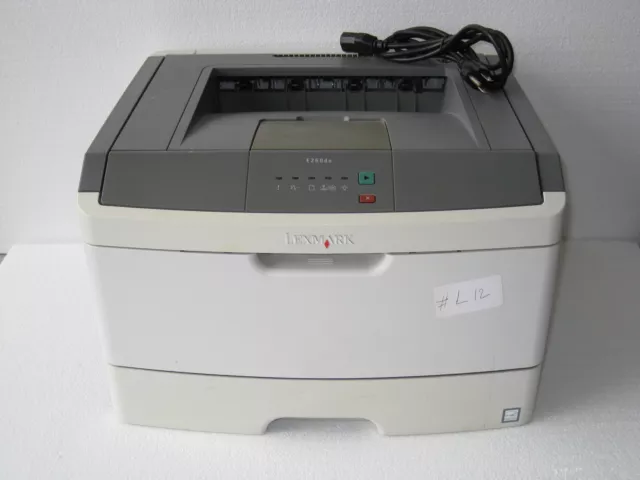 Lexmark E260dn Workgroup Laser Printer w/ Toner [Count: 14K] (WORKS GREAT) #L12