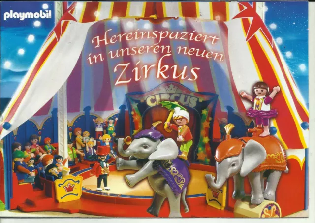 Produktinformation Playmobil 2007 Hereinspaziert in unseren neuen Zirkus