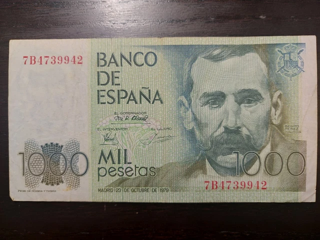 Spain 1000 Pesetas 1979, P-158