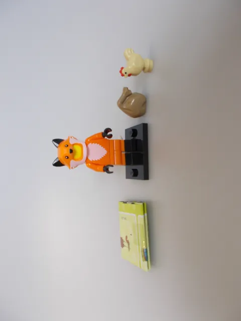 Lego® Minifguren Sammel Serie 19 Fox Girl Minifigur mit BPZ-Platte Neu