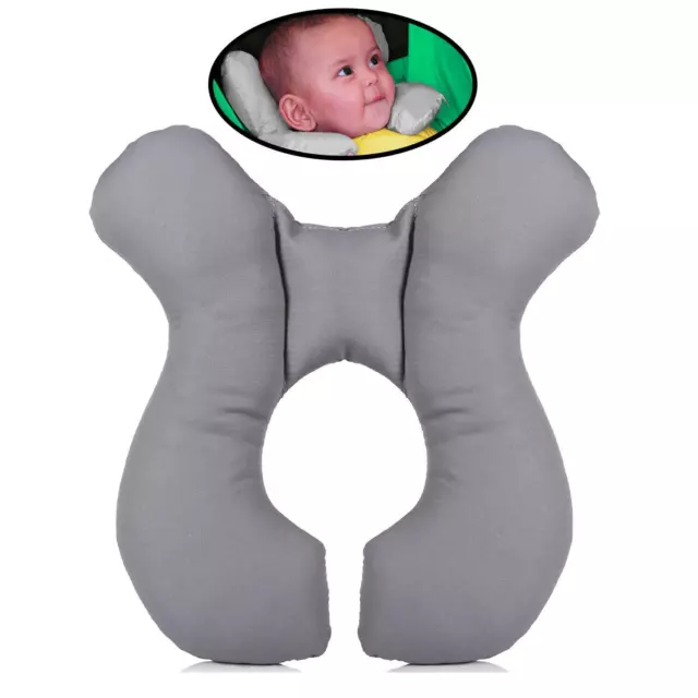 Lebogner Baby Head Support Pillow, Newborn Infant Head & Neck Cushion Perfect