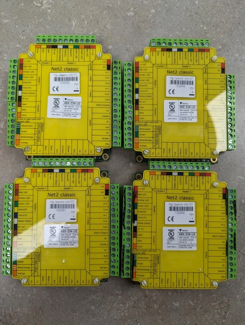 Paxton Access Net2 Classic Boards 489-334-Us  **Lot Of 4**