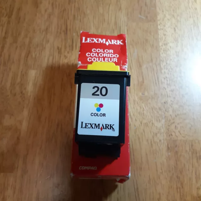 Lexmark #20 Empty Color Ink Cartridge 2
