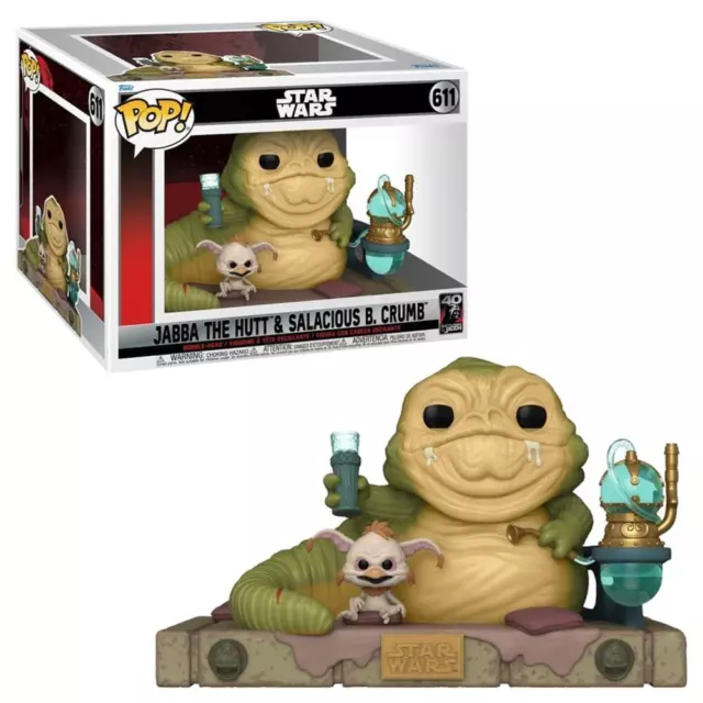 Star Wars Episode VI: Return of -the Jedi Jabba the Hutt and Salacious B. Crumb