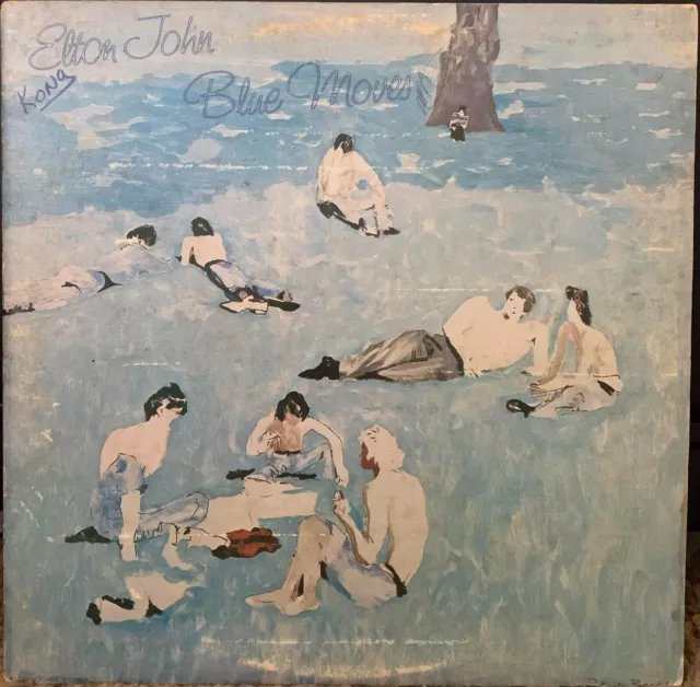 ELTON JOHN Blue Moves 1976 2LP Vinyl Record Album MCA2-11004 Gatefold *
