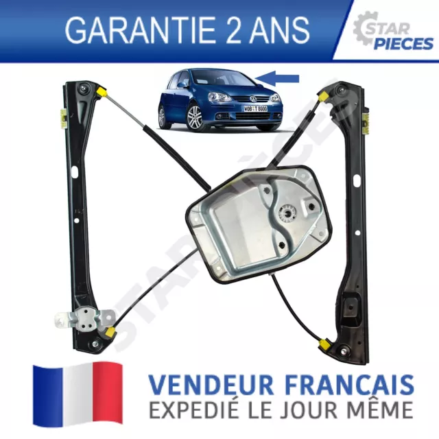 Leve Vitre Avant Gauche Conducteur Vw Golf 5 V & Jetta Iii 4/5 Portes