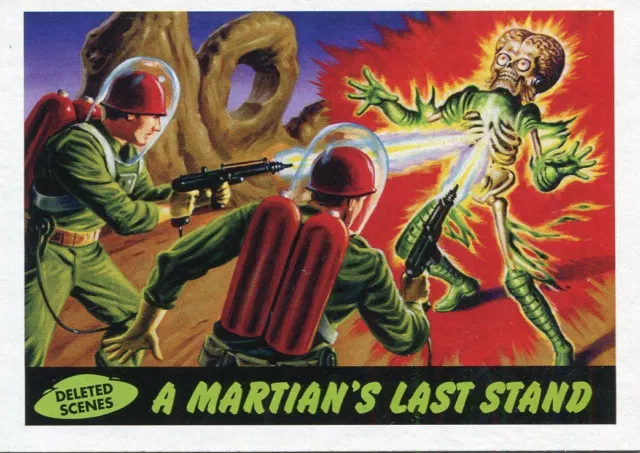 Mars Attacks Heritage Deleted Scenes Chase Card #10