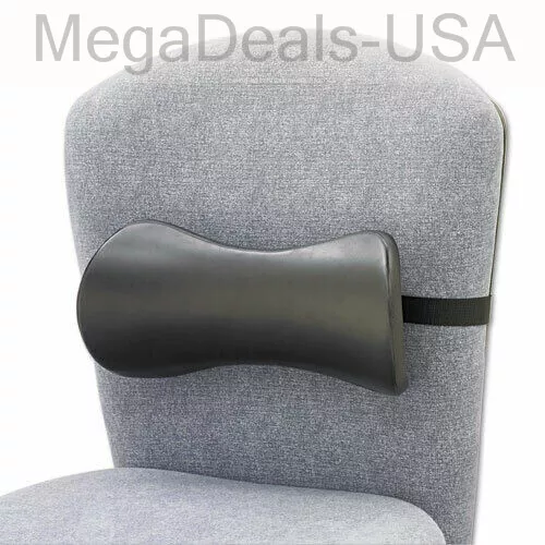 Backrest, Lumbar Support, Memory Foam, Black SAF7154BL - (C3)