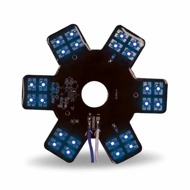 5" Star LED Light for 13" Donaldson & Vortox Air Cleaners - Blue