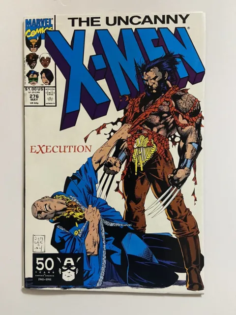 Uncanny X-MEN #276 (1991) Jim Lee, Chris Claremont