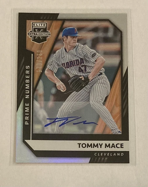 2021 TOMMY MACE PANINI ELITE EXTRA EDITION RC Auto /230
