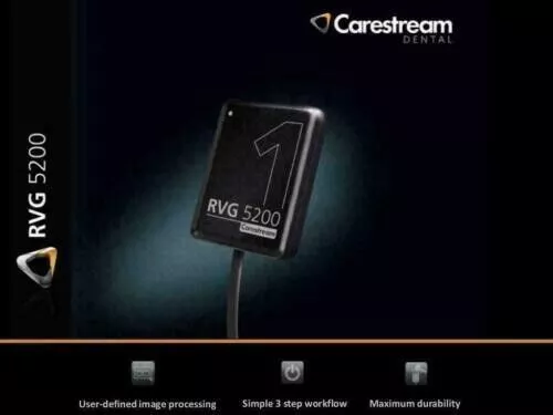 New Carestream Kodak RVG 5200 Digital X-Ray Sensor for dental X-Ray Size 1