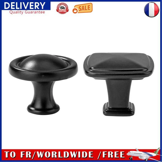 Kirsite Cabinet Pulls Smooth Kitchen Handles Drawer Knobs for Household Supplies
