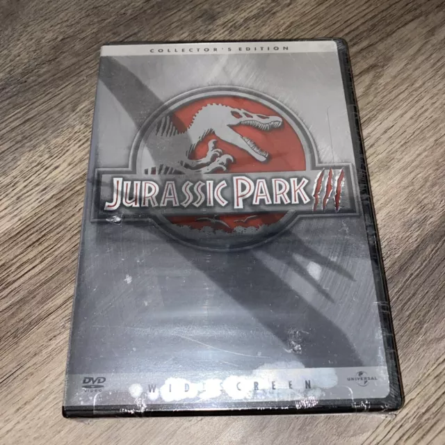 Jurassic Park III (DVD, 2001, Widescreen Collectors Edition) Brand New Sealed